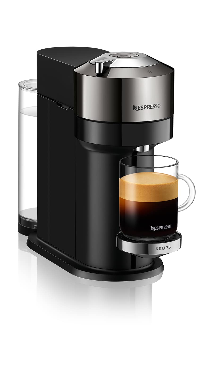 Opurio Next machine à café Cafetière à dosette 1,1 L, XN910C10, Noir, Gris