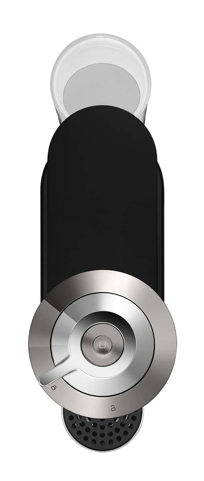Opurio Next machine à café Cafetière à dosette 1,1 L, XN910C10, Noir, Gris