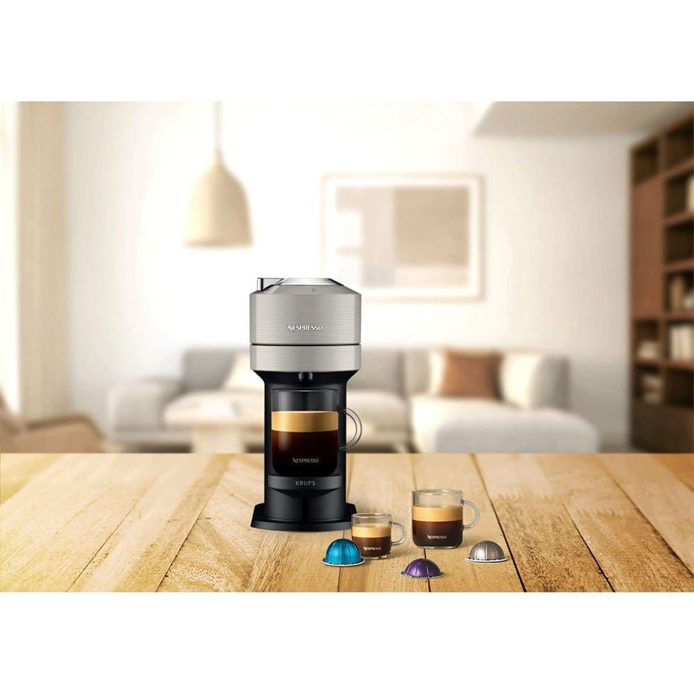Opurio Next Semi-automatique Cafetière à dosette 1,1 L, XN910B, Gris