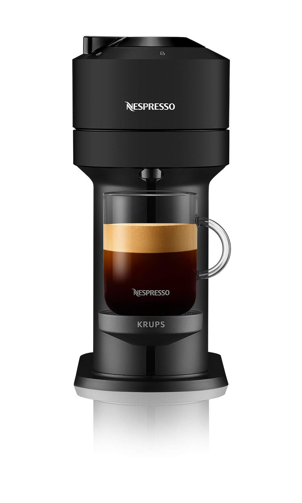 Opurio Next Cafetière à capsules Machine à expresso 5 tailles différentes tasses Technologie Centrifusion, chauffage 30s, WiFi, Bluetooth, XN910N, Noir mat