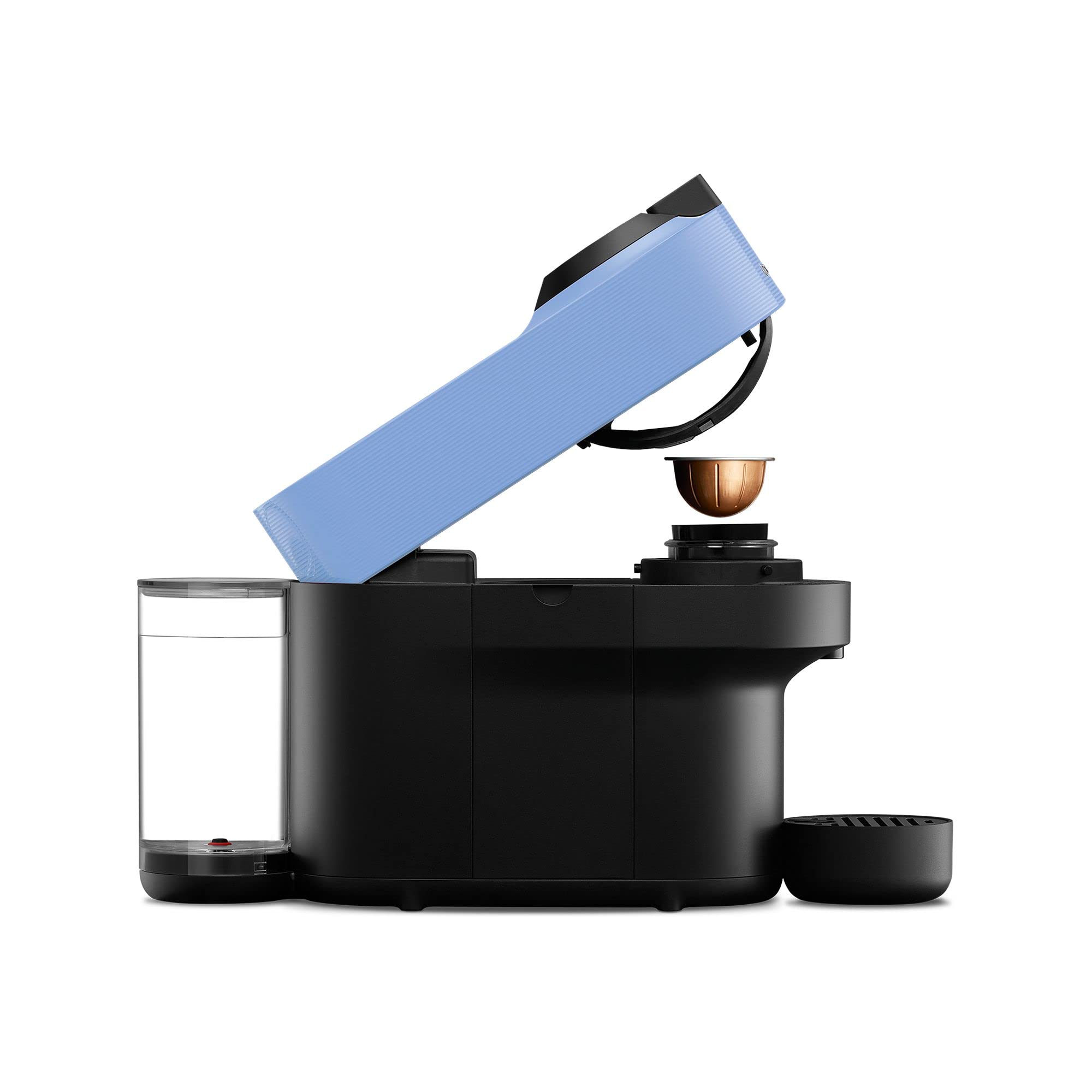 Machine à Café Opurio POP, 5 Tailles de Tasses, Arrêt Automatique, ENV90.A, Bleu