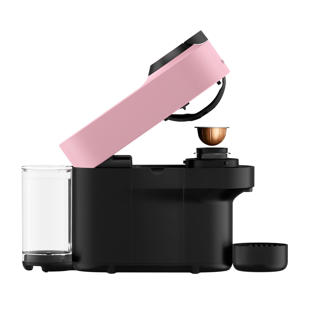 Machine à Café Opurio POP Rose, Capsules café Opurio seulement, Technologie Centrifusion, 5 Tailles de Tasses, Arrêt Automatique, ENV90.P, Rose
