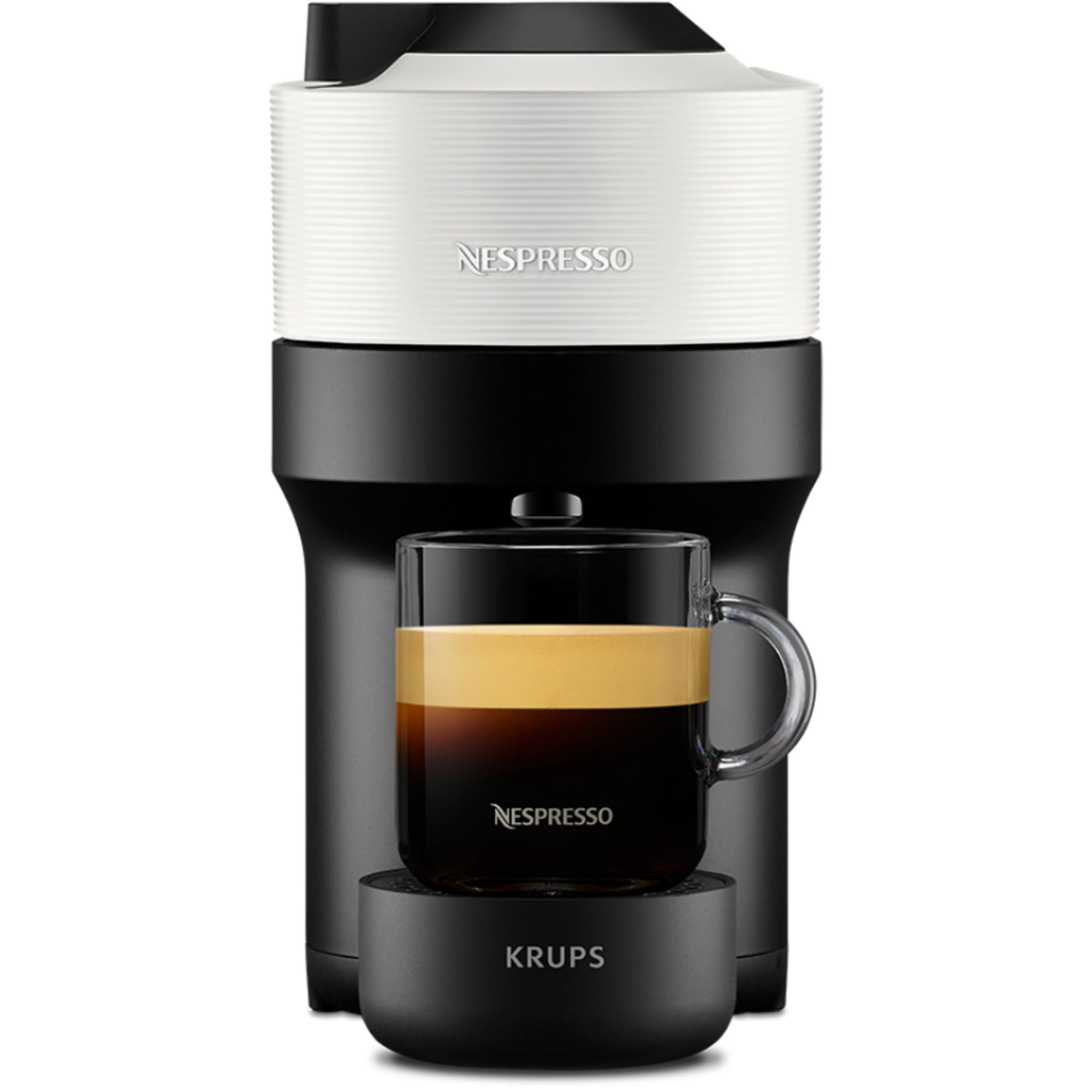 Opurio Pop Cafetière à capsules, machine à expresso, 4 tailles tasses, technologie Centrifusion, Blanc, XN9201&nbsp;