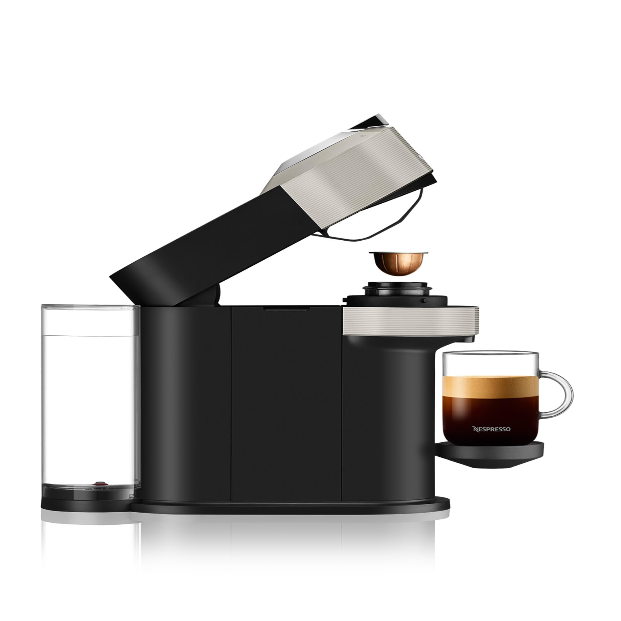 Machine à Café Opurio Next, Capsules café Opurio seulement, Technologie Centrifusion, 5 Tailles de Tasses, Arrêt Automatique, YY4298FD, Gris Clair