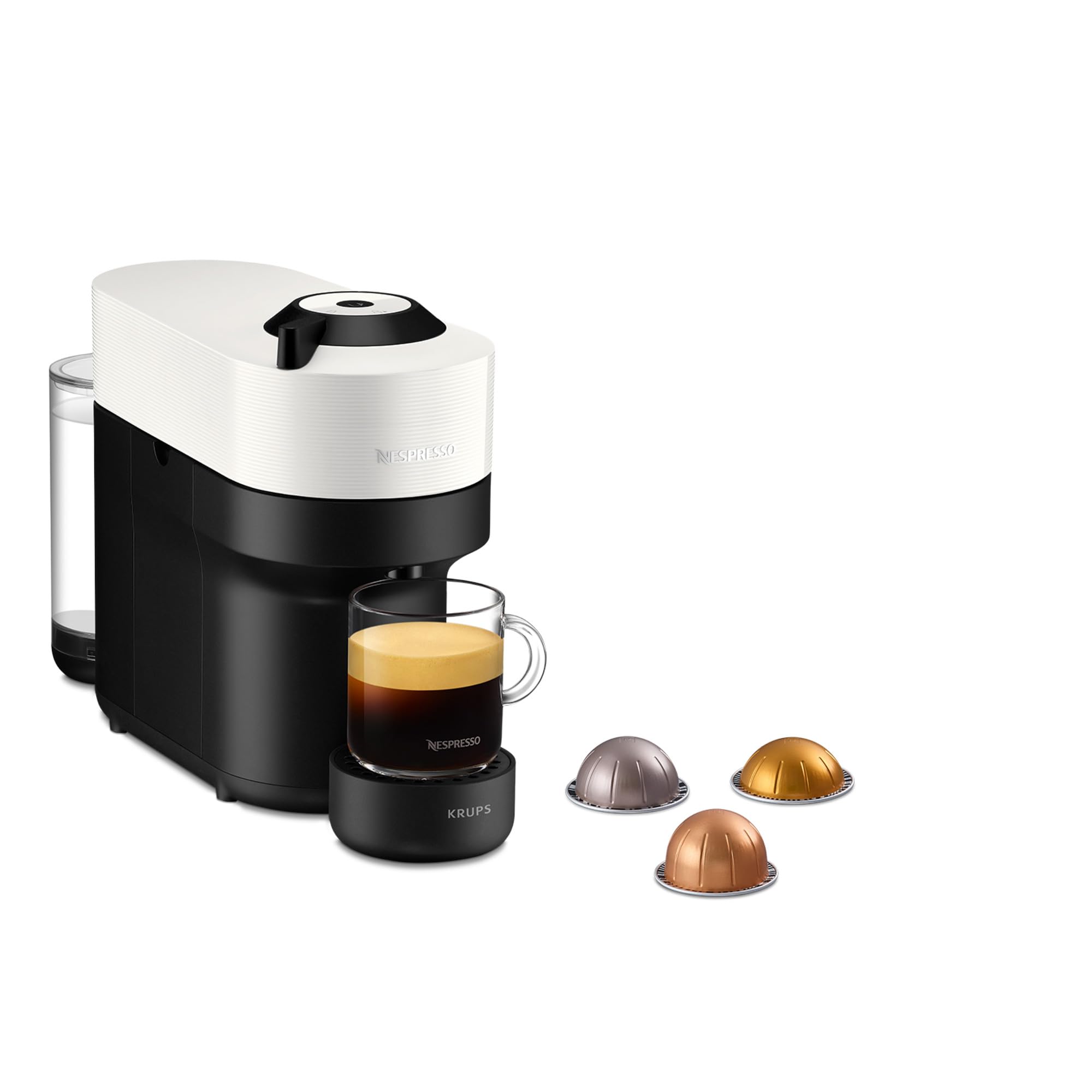 Machine à Café Opurio POP Blanche, Capsules café Opurio seulement, Technologie Centrifusion, YY4889FD, Blanche