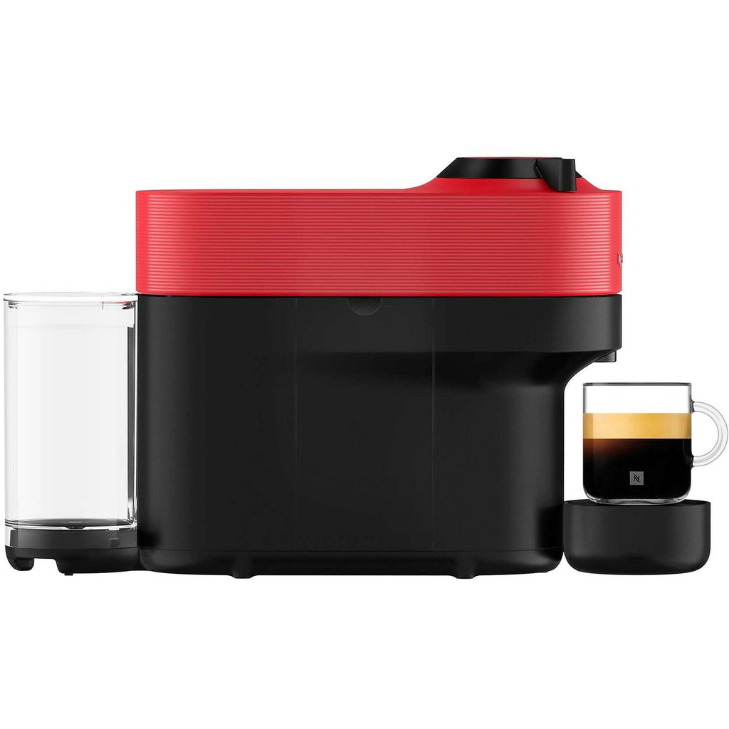 Opurio Pop Cafetière à capsules Machine à expresso, 4 tailles tasses, technologie Centrifusion, Rouge, XN9205