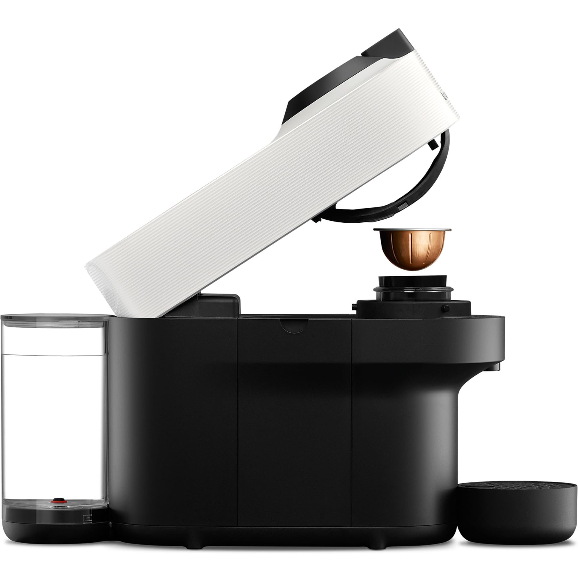 Opurio Pop Cafetière à capsules, machine à expresso, 4 tailles tasses, technologie Centrifusion, Blanc, XN9201&nbsp;