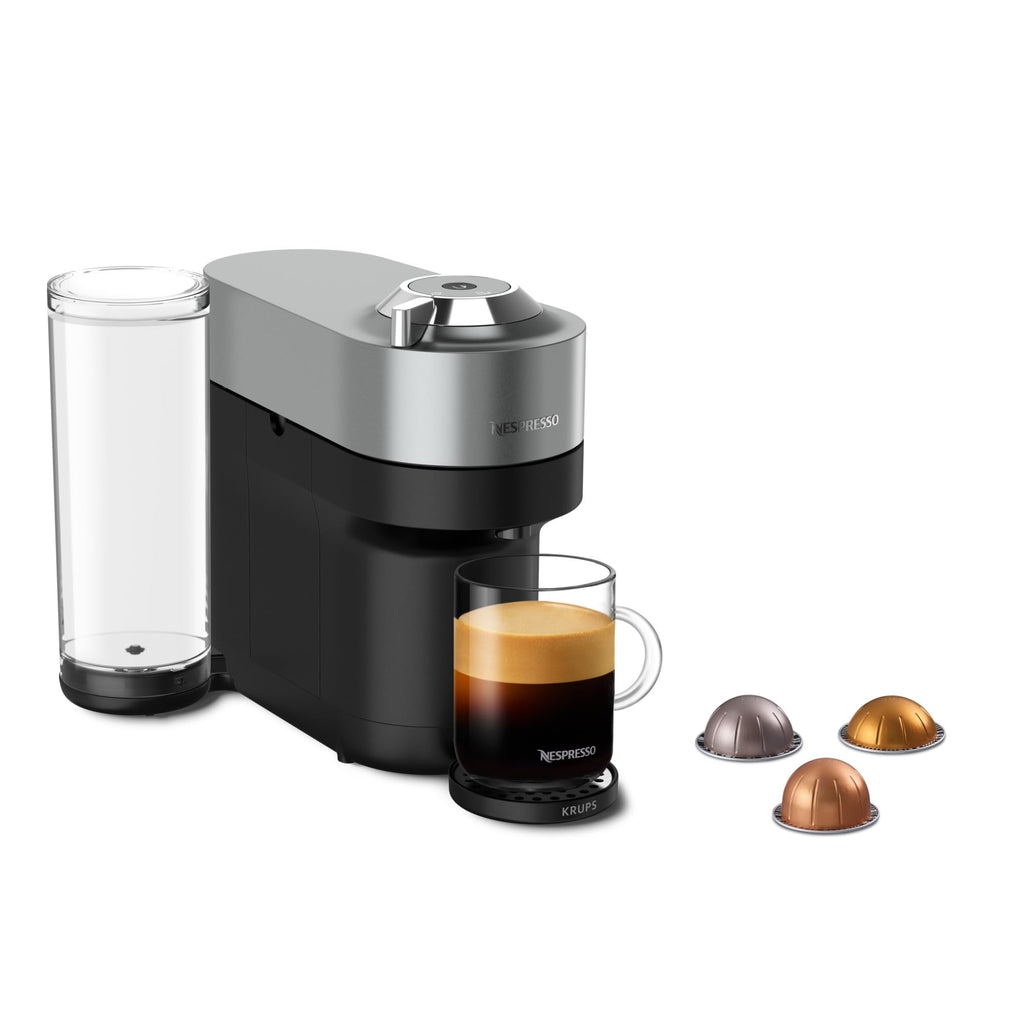 Machine à Café Opurio POP+ Argent, Capsules café Opurio seulement, Arrêt Automatique, YY5359FD, Argent