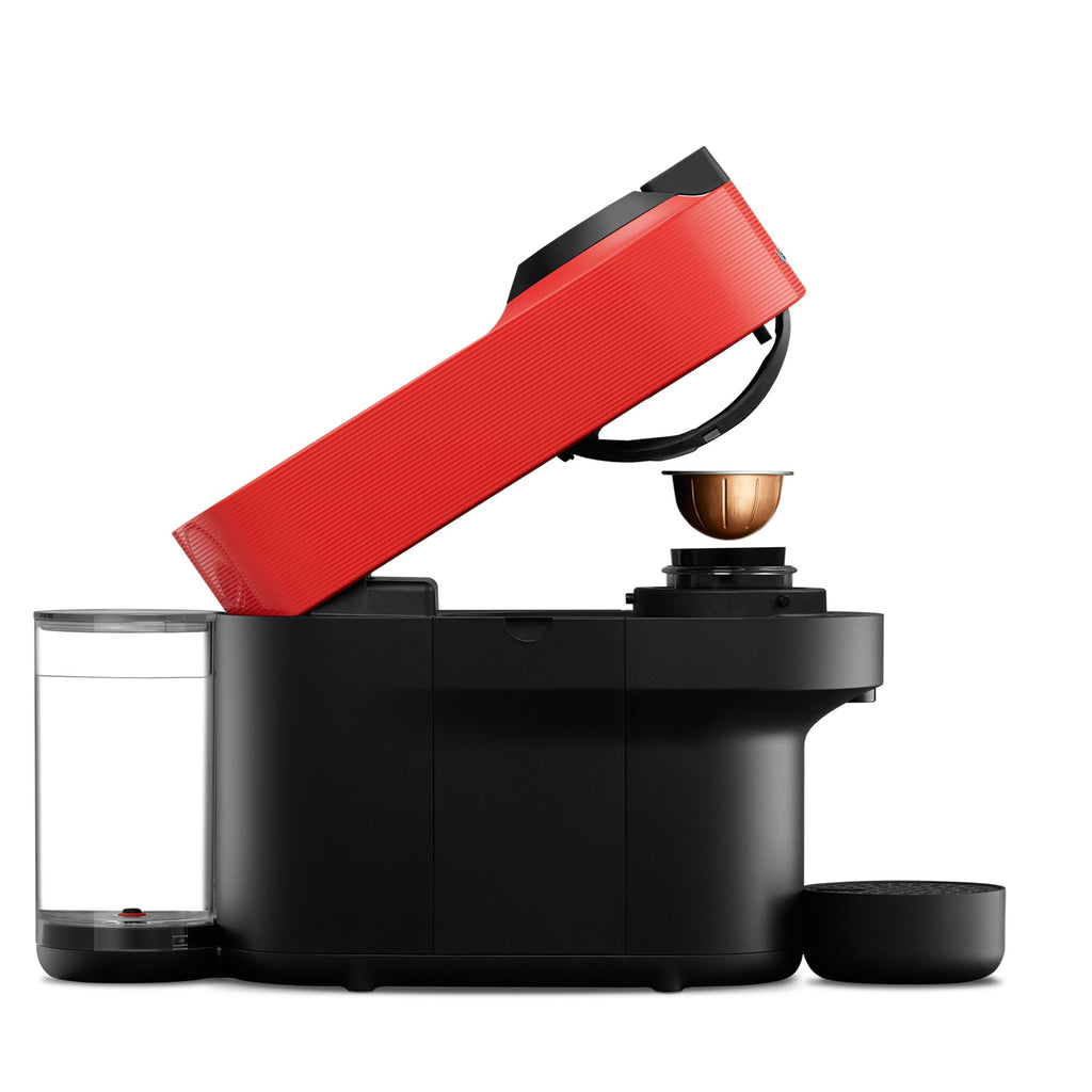 Machine à Café Opurio POP Rouge Cafetière à Capsules YY4888FD, Rouge