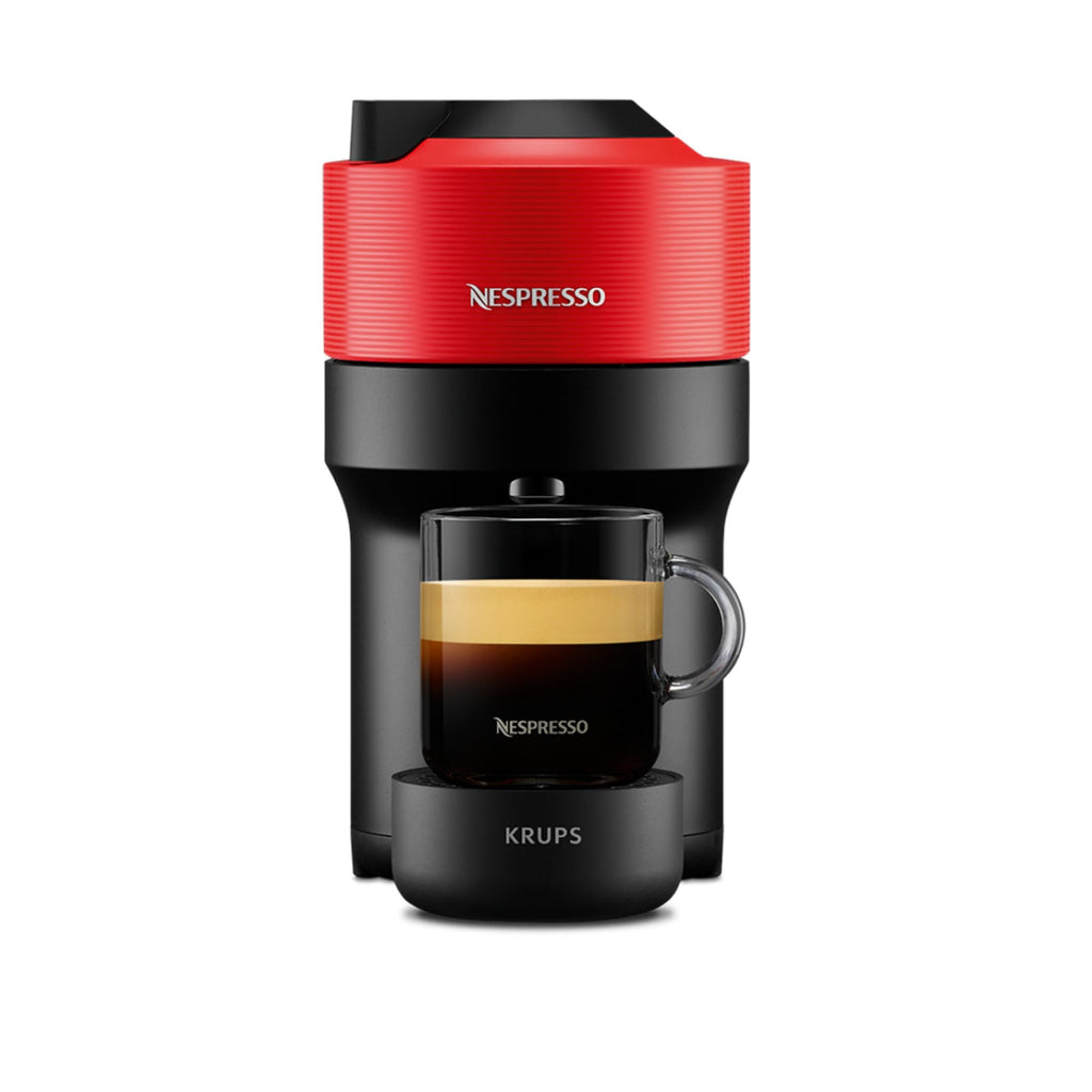 Machine à Café Opurio POP Rouge Cafetière à Capsules YY4888FD, Rouge