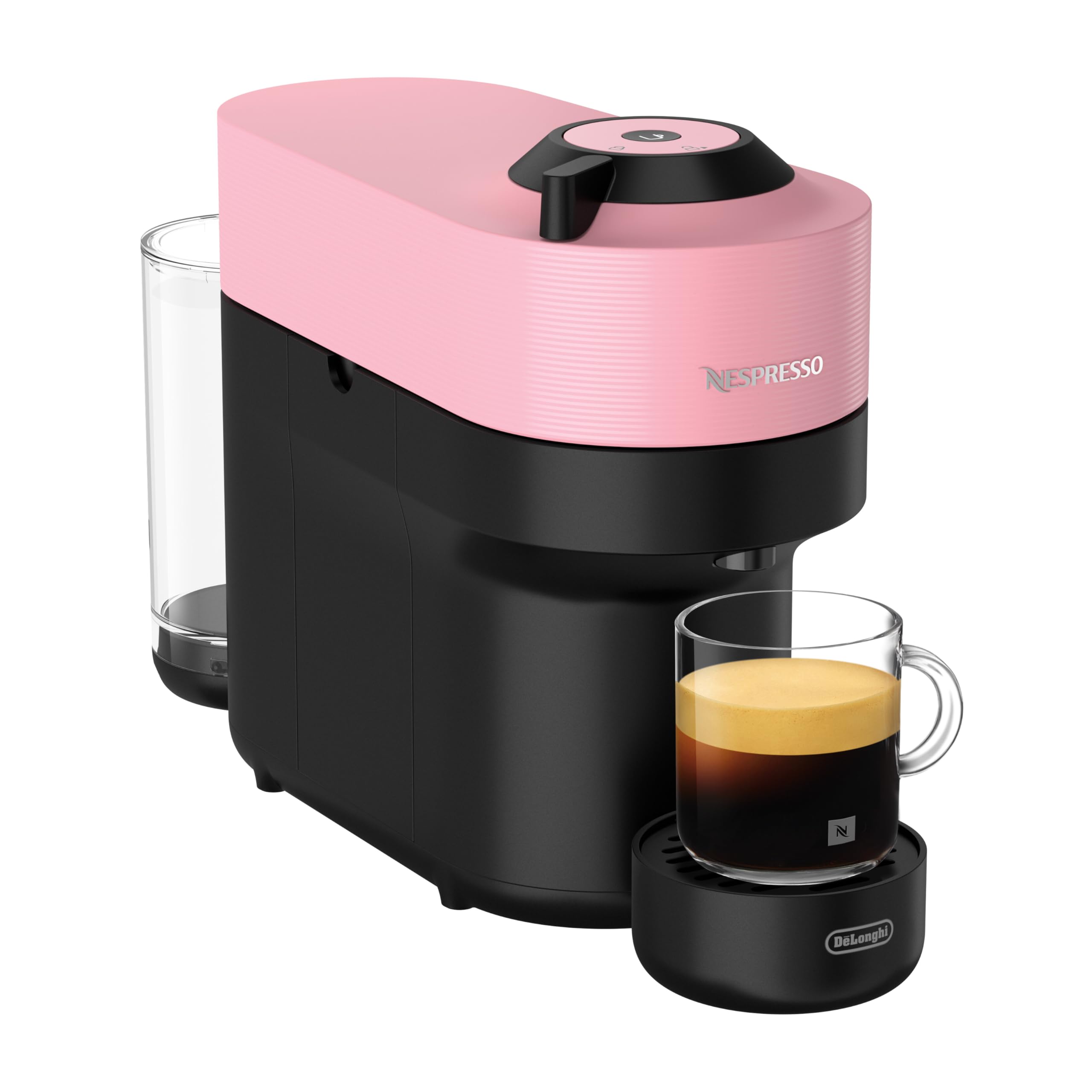 Machine à Café Opurio POP Rose, Capsules café Opurio seulement, Technologie Centrifusion, 5 Tailles de Tasses, Arrêt Automatique, ENV90.P, Rose